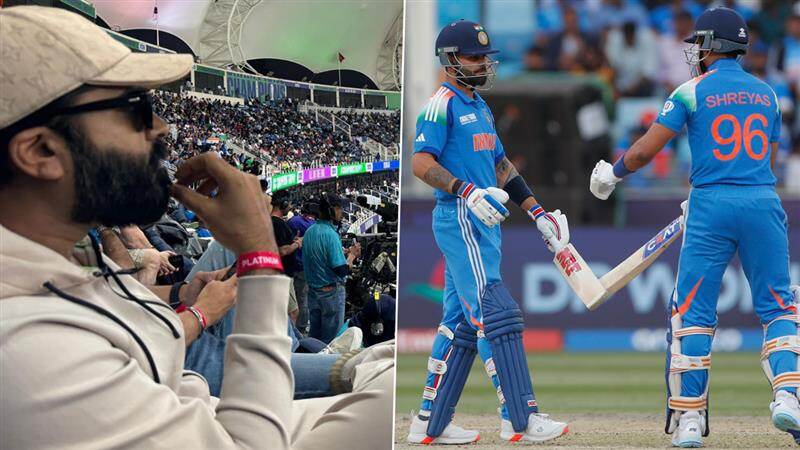 Simbu Watching IND Vs AUS Live: இந்தியா - ஆஸ்திரேலியா அரையிறுதி போட்டியை நேரில் பார்த்த சிம்பு..!