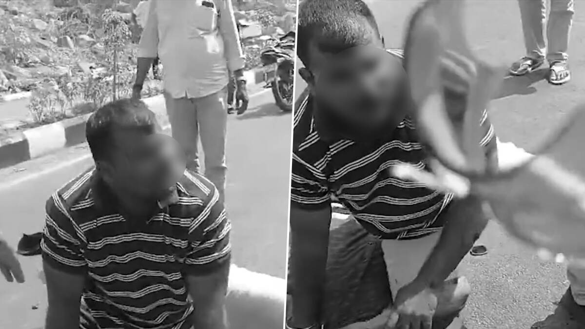 Viral Video: பீர் பாட்டிலால் தாக்கி வாலிபர் தப்பியோட்டம்.. 2 கிலோ மீட்டர் துரத்தி பிடித்த காவலர்.., வைரலாகும் வீடியோ..!