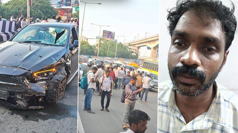 Bobby Simha Car Driver Pushparaj (Photo Credit: @PPTVOnline X)