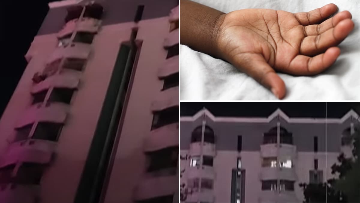 பால்கனியில் கம்பிக்குள் நுழைந்து விளையாட்டு.. 6 வயது சிறுவனுக்கு 6வது மாடியில் காத்திருந்த எமன்.. கண்ணீர் சோகம்.!