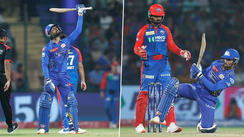 DC Vs MI: சாட்டையை சுழற்றிய டெல்லி.. சுழலில் விழுந்த மும்பை.. டெல்லிக்கு 206 ரன்கள் இலக்கு.!