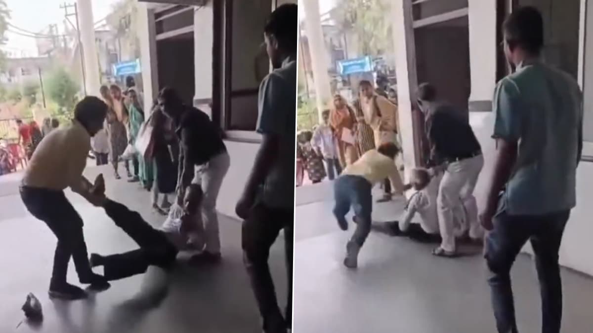 Doctors Beat Old Man: முதியவரை தரதரவென இழுத்து சென்ற மருத்துவர்.. அதிர்ச்சிகர சம்பவம்..!