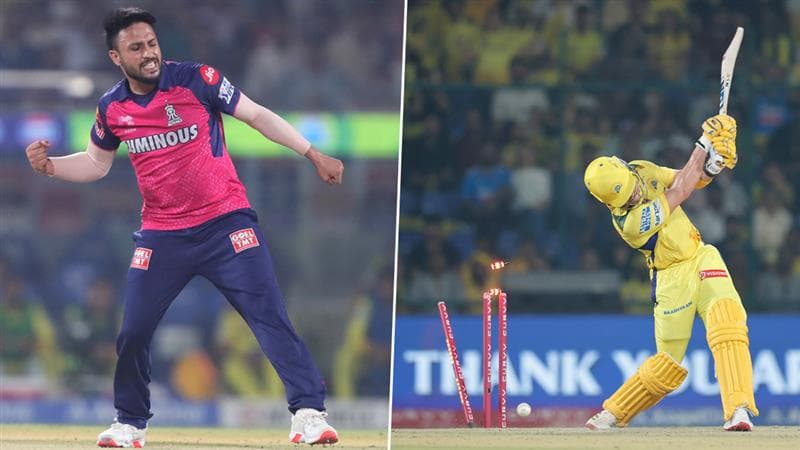 CSK Vs RR: ராஜஸ்தான் வெற்றிக்கு 188 ரன்கள் இலக்கு.. ஆரம்பத்தில் அதிரடி காட்டிய சென்னை மீண்டும் சொதப்பல்..!