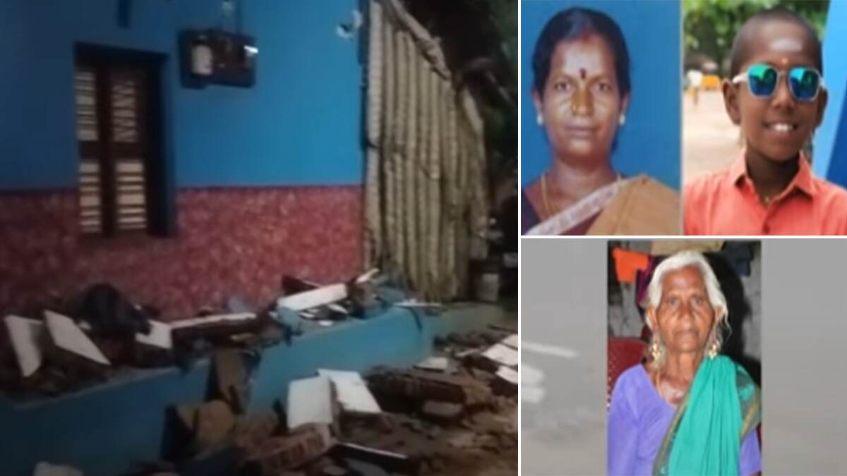Madurai News: வீட்டின் மேற்கூரை இடிந்து விழுந்து சோகம்.. பாட்டி, பேரன் உட்பட 3 பேர் பலி.!