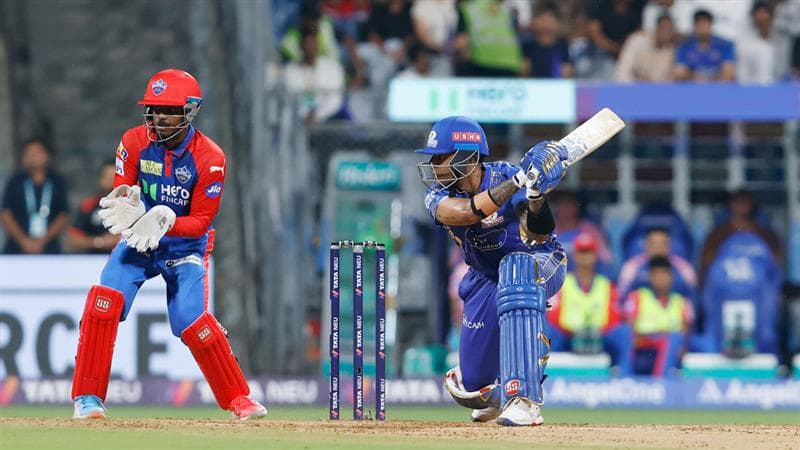MI Vs DC: சூர்யகுமார் யாதவ், நமன்தீர் அதிரடி ஆட்டம்.. டெல்லி வெற்றிக்கு 181 ரன்கள் இலக்கு..!