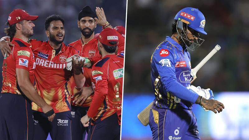 PBKS Vs MI: சூர்யகுமார் யாதவ் அதிரடி அரைசதம்.. பஞ்சாப் வெற்றி பெற 185 ரன்கள் இலக்கு..!