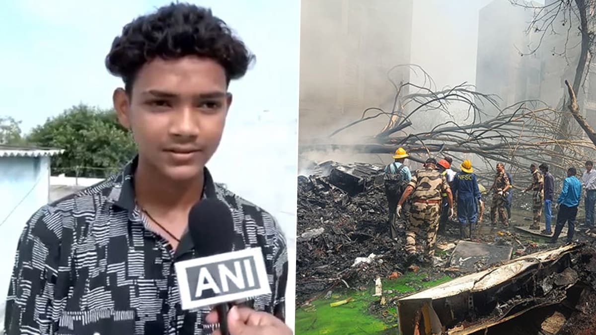 Aryan Ansari: அகமதாபாத் விமான விபத்து.. நெஞ்சை பதறவைக்கும் தகவல் சொன்ன சிறுவன்.!