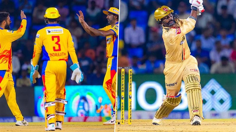 DD Vs CSG: கேப்டன் அபராஜித் அரைசதம் விளாசல்.. திண்டுக்கல் அணி வெற்றிக்கு 181 ரன்கள் இலக்கு..!