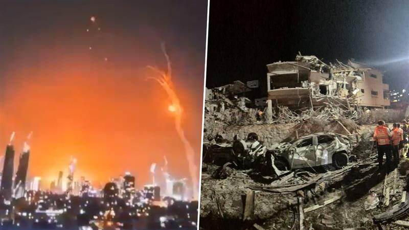 Iran Strikes Tel Aviv: இஸ்ரேல் தலைநகரில் உச்சகட்ட பதற்றம்.. ஈரான் பதிலடி தாக்குதல்.. போர் பதற்றம்.!