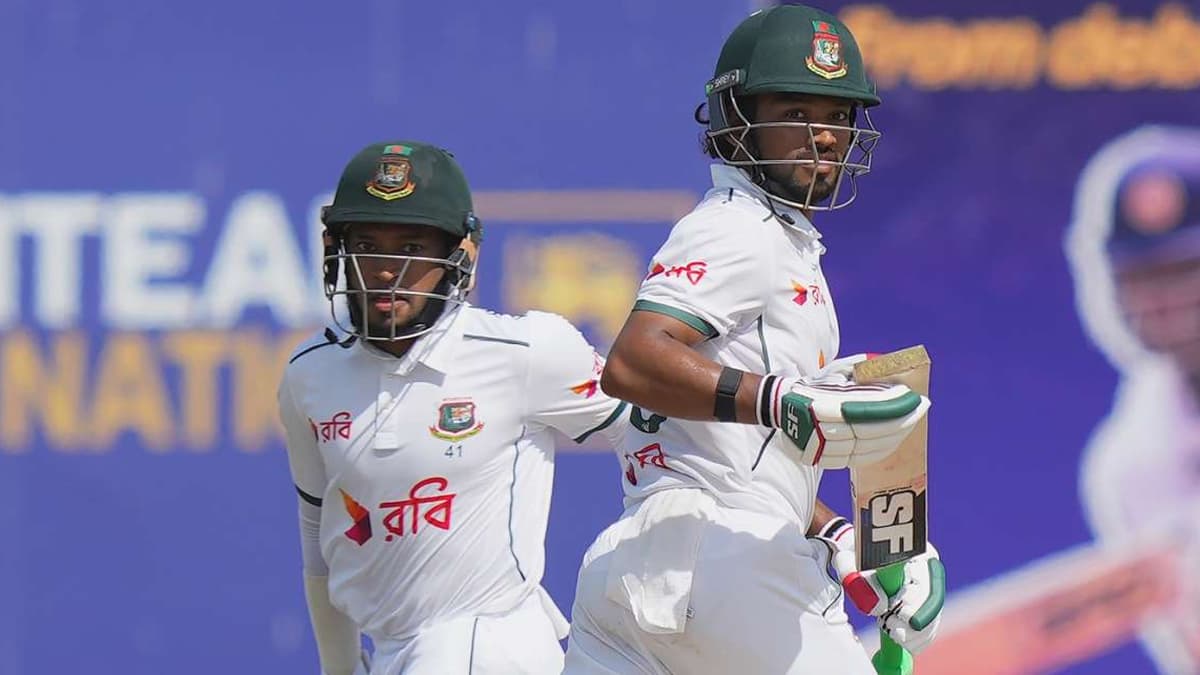 SL Vs BAN 1st Test, Day 1: சாண்டோ, முஷ்பிகுர் ரஹீம் அபார சதம்.. சோர்வடைந்த இலங்கை பவுலர்கள்..!