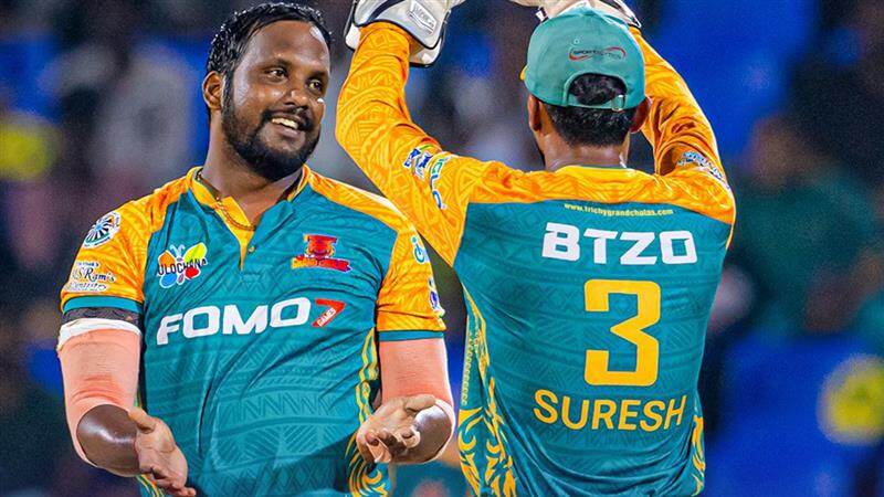 TGC Vs LKK: 14 ரன்கள் வித்தியாசத்தில் அபார வெற்றி.. தொடரில் முதல் வெற்றியை பதிவு செய்த திருச்சி..!