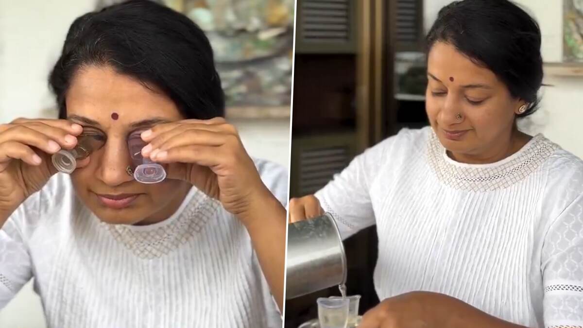 Urine Eye Wash: சிறுநீரில் கண்களை கழுவிய பெண்.. மிரண்டு போன நெட்டிசன்கள்.!