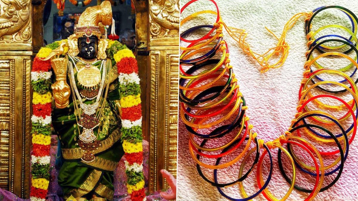 Aadi Pooram 2025: திருமண தடை நீங்க.. குழந்தை பாக்கியம் பெற அம்பாளுக்கு வளையல் மாலை.. அம்மன் வழிபாட்டிற்கு உகந்த நேரம்.!
