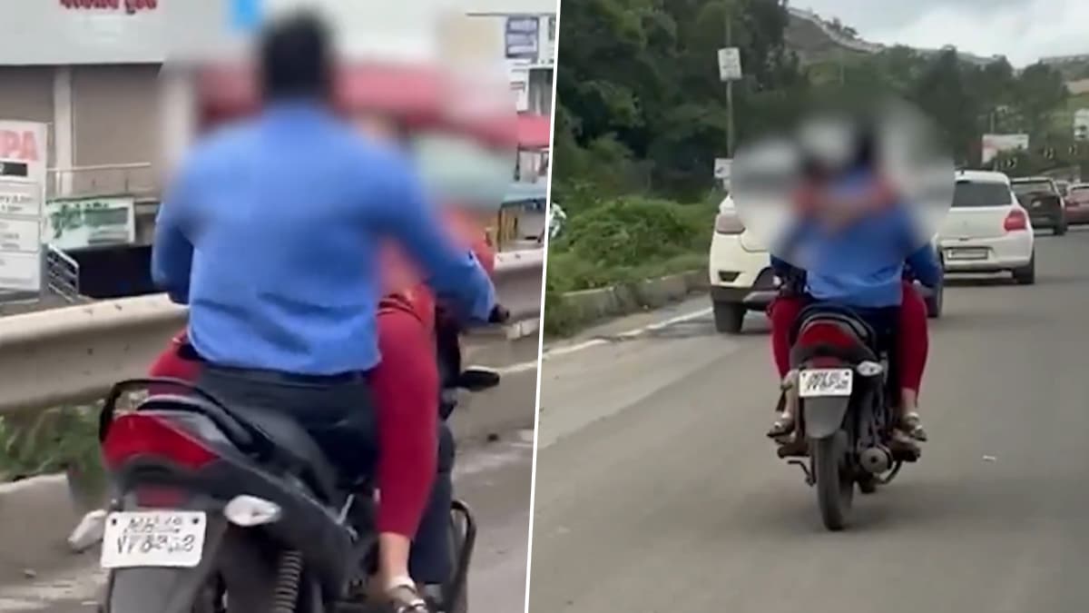 Viral Video: பைக்கில் காதல் ஜோடி அநாகரீகம்.. வைரலாகும் வீடியோ உள்ளே..!