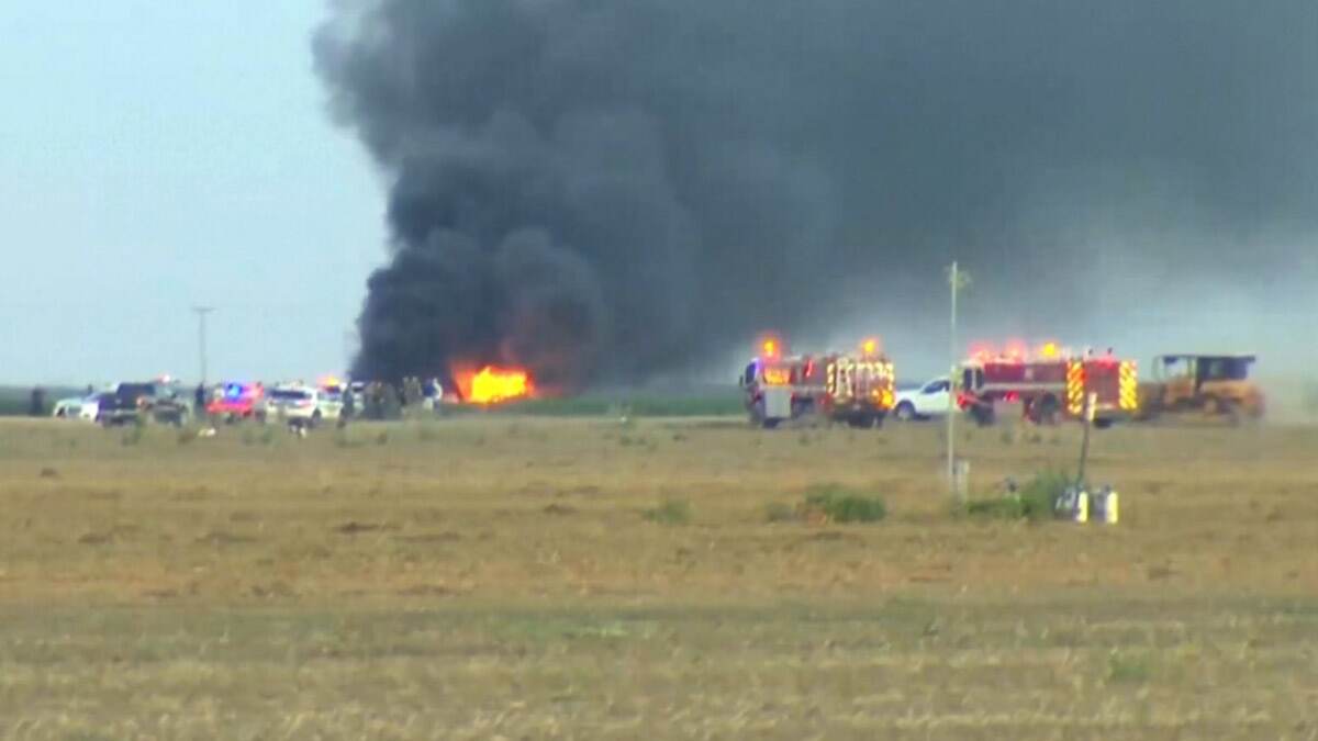 US Fighter Jet Crash: மீண்டும் மீண்டுமா?.. போர் விமானம் விழுந்து நொறுங்கி விபத்து.. அதிர்ஷ்டவசமாக உயிர்தப்பிய விமானி.!