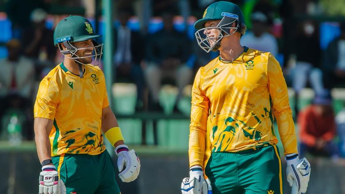 ZIM Vs SA: டெவால்ட் ப்ரீவிஸ், ரூபின் ஹெர்மன் அதிரடி ஆட்டம்.. தென்னாப்பிரிக்கா அபார வெற்றி..!