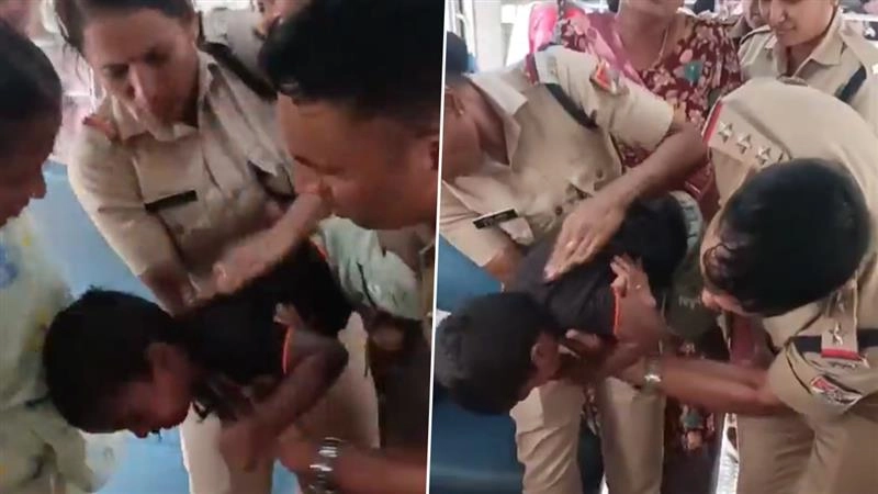 Viral Video: 2 வயது குழந்தையின் தொண்டையில் சிக்கிய மிட்டாய்.. உயிர்காத்த காக்கி தெய்வங்கள்.!