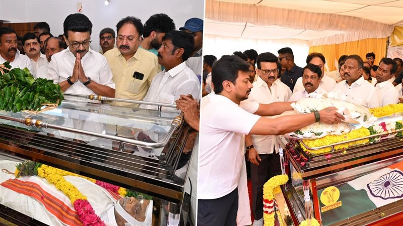 La Ganesan: நாகலாந்து ஆளுநர் இல. கணேசன் காலமானார்.. பிரதமர் சார்பில் முதல்வர் மலர்வளையம் வைத்து அஞ்சலி.!