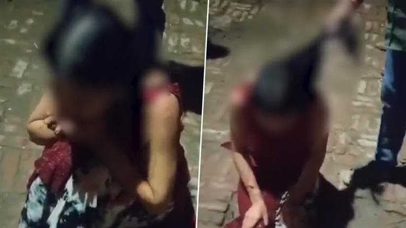 Shocking Video: இளம்பெண்ணை மின்கம்பத்தில் கட்டிவைத்து தாக்கிய கும்பல்.. அதிர்ச்சியூட்டும் காரணம்.!