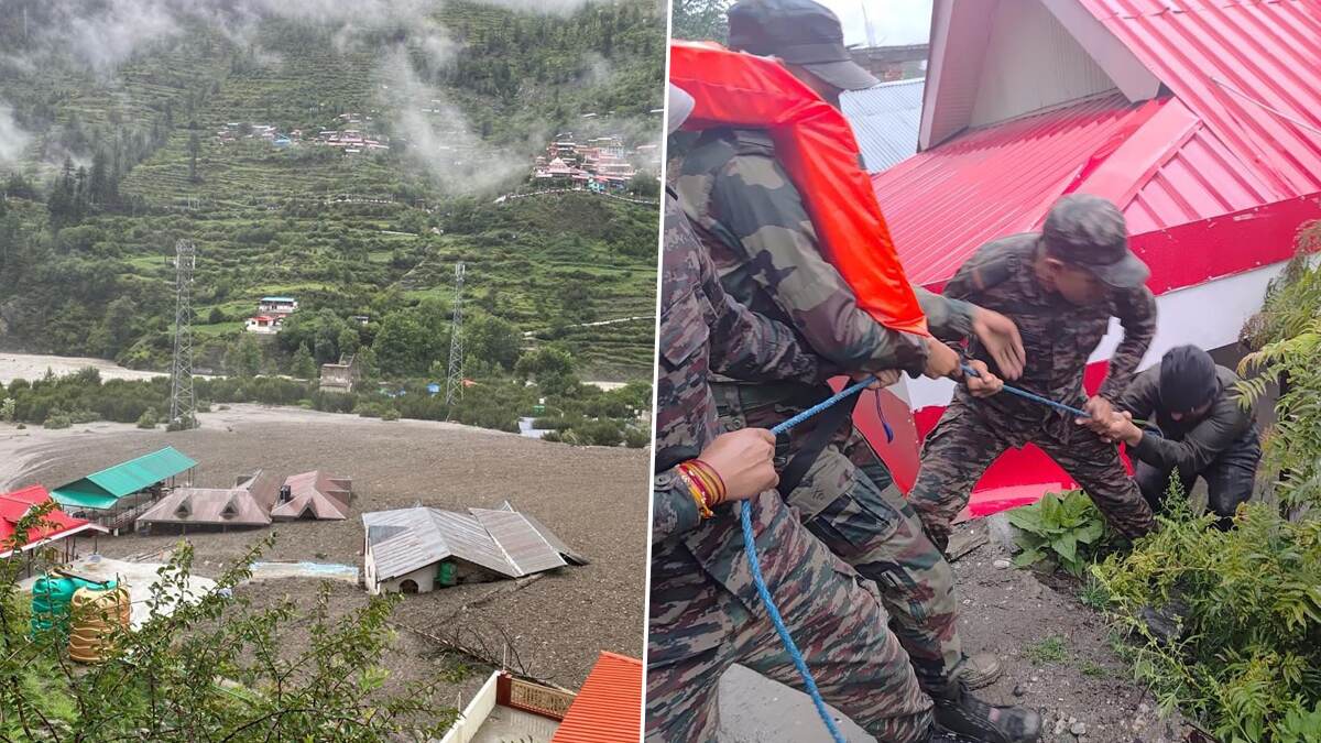 Uttarkashi Cloudburst: மேக வெடிப்பு காட்டாற்று வெள்ளத்தில் சிக்கி 4 பேர் பலி.. 50 பேரின் நிலை என்ன?.!
