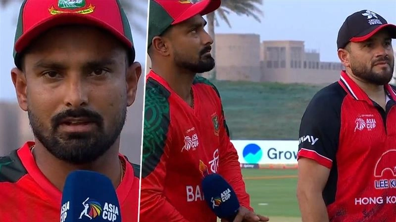 BAN Vs HKG, Toss: ஹாங்காங் எதிரான 3வது லீக் போட்டி.. வங்கதேச அணி டாஸ் வென்று பந்துவீச்சு தேர்வு..!