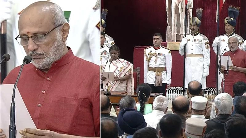 CP Radhakrishnan: துணை ஜனாதிபதியாக பதவியேற்றார் சி.பி. ராதாகிருஷ்ணன்..!