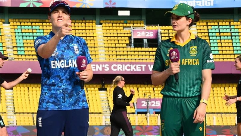 RSAW Vs ENGW, Toss: ஐசிசி மகளிர் உலகக் கோப்பை 2025; 4வது லீக் போட்டியில்.. இங்கிலாந்து மகளிர் அணி டாஸ் வென்று பவுலிங் தேர்வு..!
