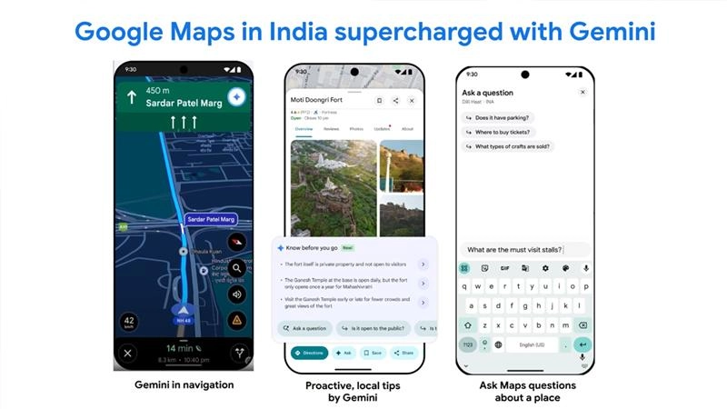 Google Maps Update: கூகுள் மேப்பில் புதிய ஜெமினி ஏஐ அப்டேட்: நேரடி எச்சரிக்கை, மெட்ரோ டிக்கெட் புக்கிங் உள்ளிட்ட பல வசதிகள்.!