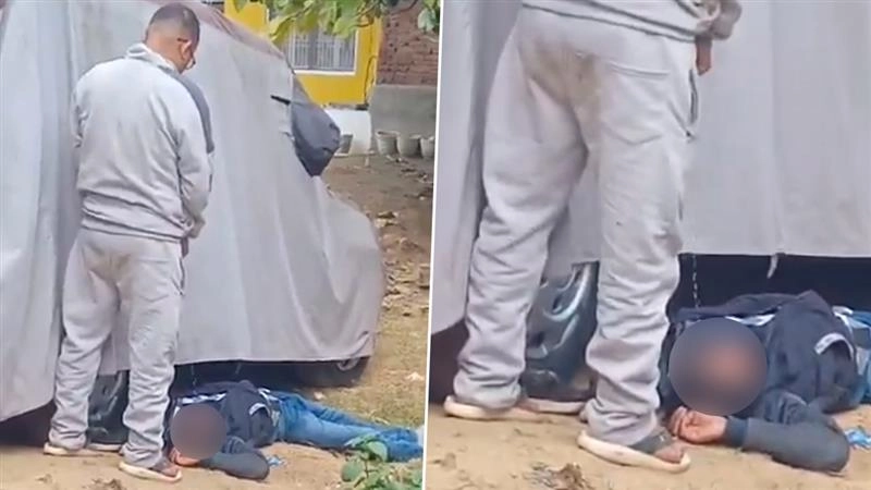 Shocking Video: மயங்கி கிடந்தவரின் முகத்தில் சிறுநீர் கழித்த கொடுமை.. வங்கி ஊழியரின் அதிர்ச்சி செயல்.!