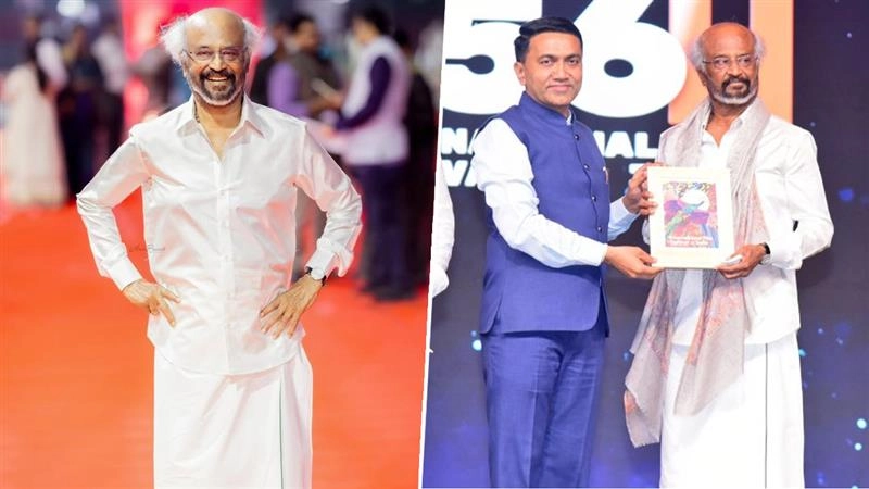 கோவா சர்வதேச திரைப்பட விழா: நடிகர் ரஜினிகாந்துக்கு வாழ்நாள் சாதனையாளர் விருது.!