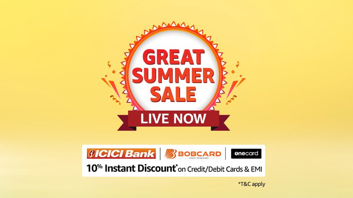Amazon Great Summer Sale Start: அமேசான் நிறுவனத்தின் கோடை கால ஆப்பர் இன்று முதல் தொடக்கம்..!