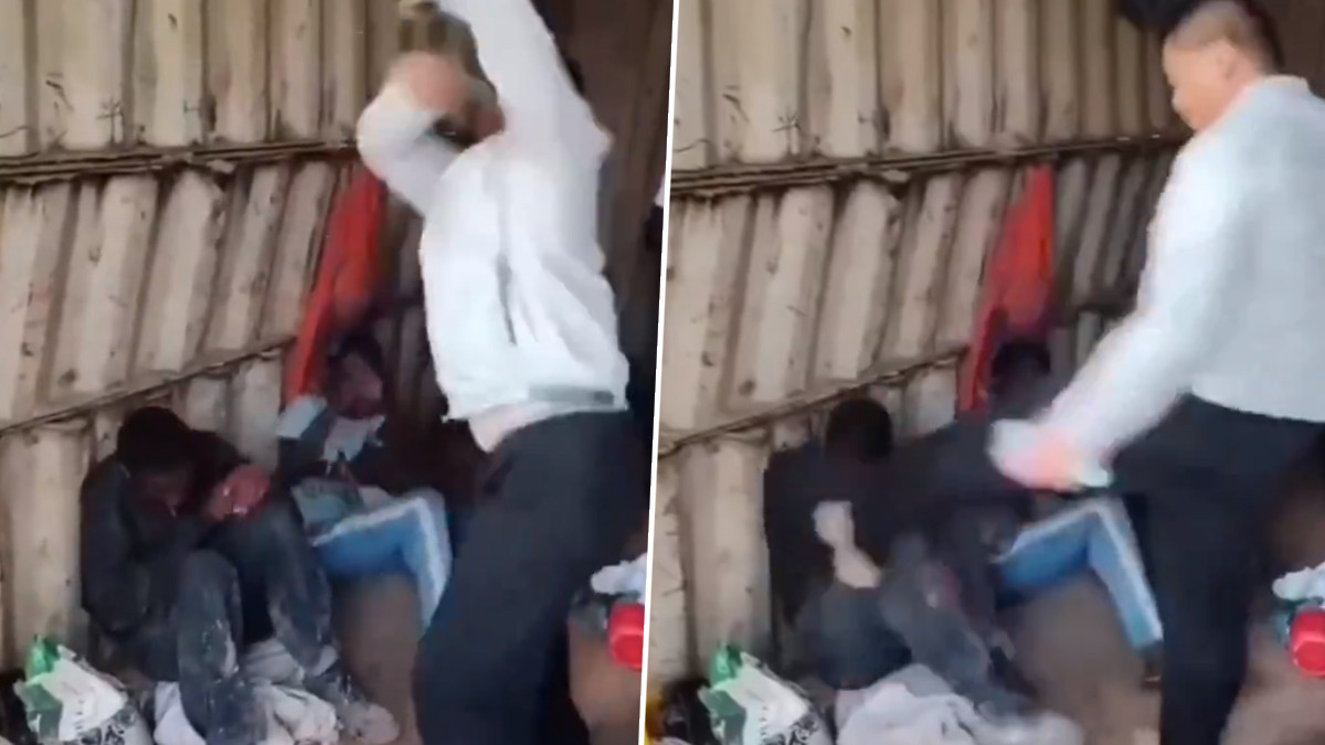 Workers Beaten by Employer: தொழிலாளிகளை சாட்டையால் அடித்து துன்புறுத்திய முதலாளி.. தொழிலாளர் தின கொண்டாட்டம் முடிவதற்குள் பரபரப்பு; அதிர்ச்சி காட்சிகள் லீக்.!