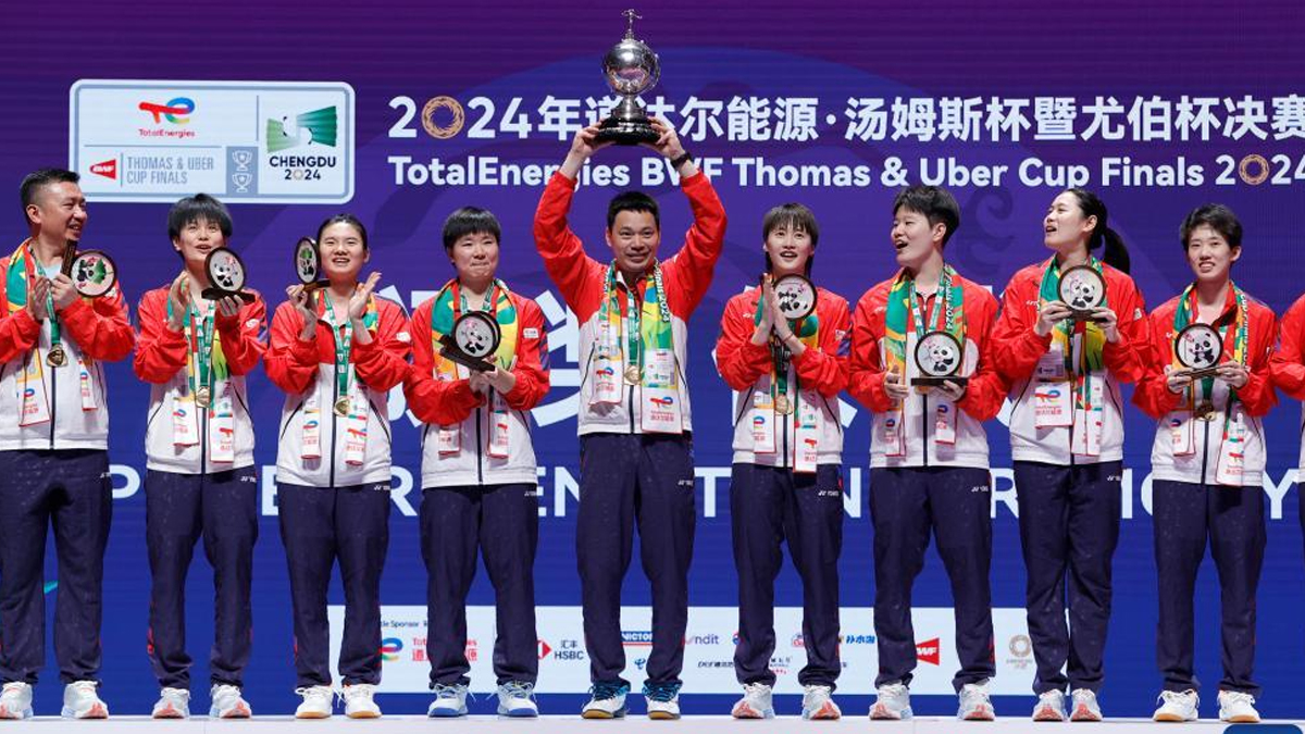 Uber Cup 2024: உபேர் கோப்பை பேட்மிண்டன் சாம்பியன்ஷிப் போட்டி.. வெற்றிவாகையை சூடிய சீன அணி..!
