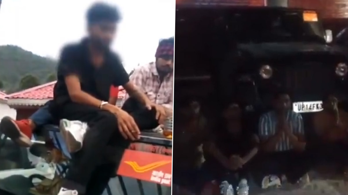 Trending Video: கார் கூரையில் அமர்ந்து சரக்கடித்த இளைஞர்கள்; காவல்துறை கவனிப்புக்கு பின் மன்னிப்பு கேட்டு கதறல்.!