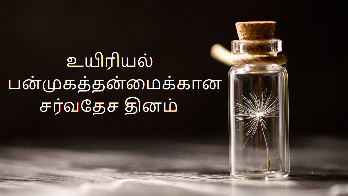 International Day for Biological Diversity 2024: இயற்கையுடனான நமது உறவு.. உயிரியல் பன்முகத்தன்மைக்கான சர்வதேச தினம்..!