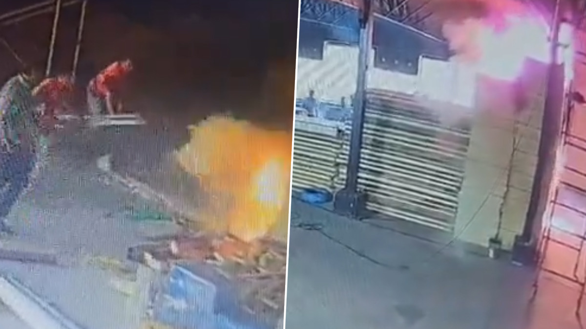 Gaming Zone Fire Video: வெல்டிங் பணிகளின் போது நடந்த துயரம்; 35 பேரின் உயிரைக்குடித்த தீ விபத்தின் அதிர்ச்சி சிசிடிவி காட்சிகள்.!