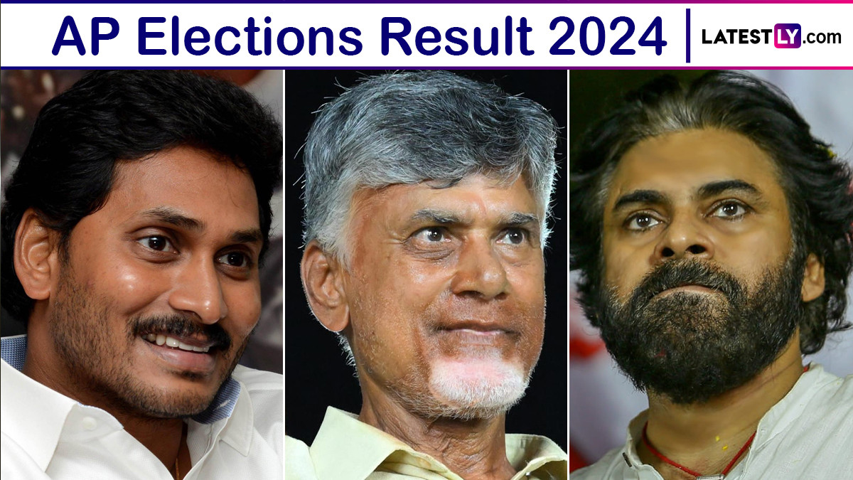 AP Election Results 2024: ஆந்திரப்பிரதேசம் மாநிலத்தில் தெலுங்கு தேசம் - ஜன சேனா - பாஜக கூட்டணி முன்னிலை.. ஆட்சி மாற்றம்..!