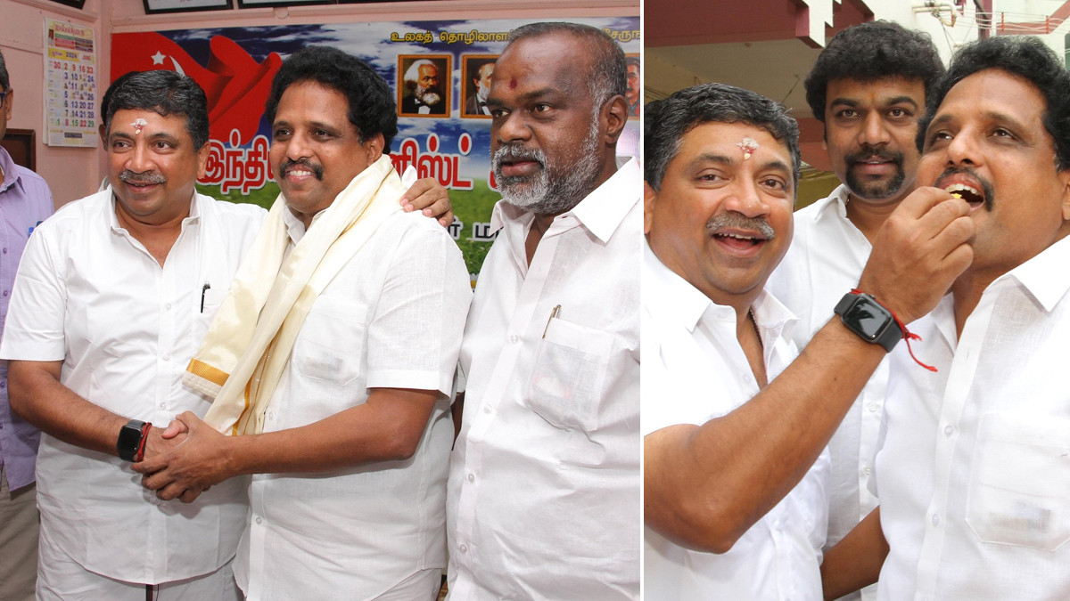 Su Venkatesan Victory: தமிழ்நாட்டில் முதல் வெற்றியை உறுதி செய்தது திமுக கூட்டணி.. மதுரை தொகுதி சு. வெங்கடேசன் அபார வெற்றி.!