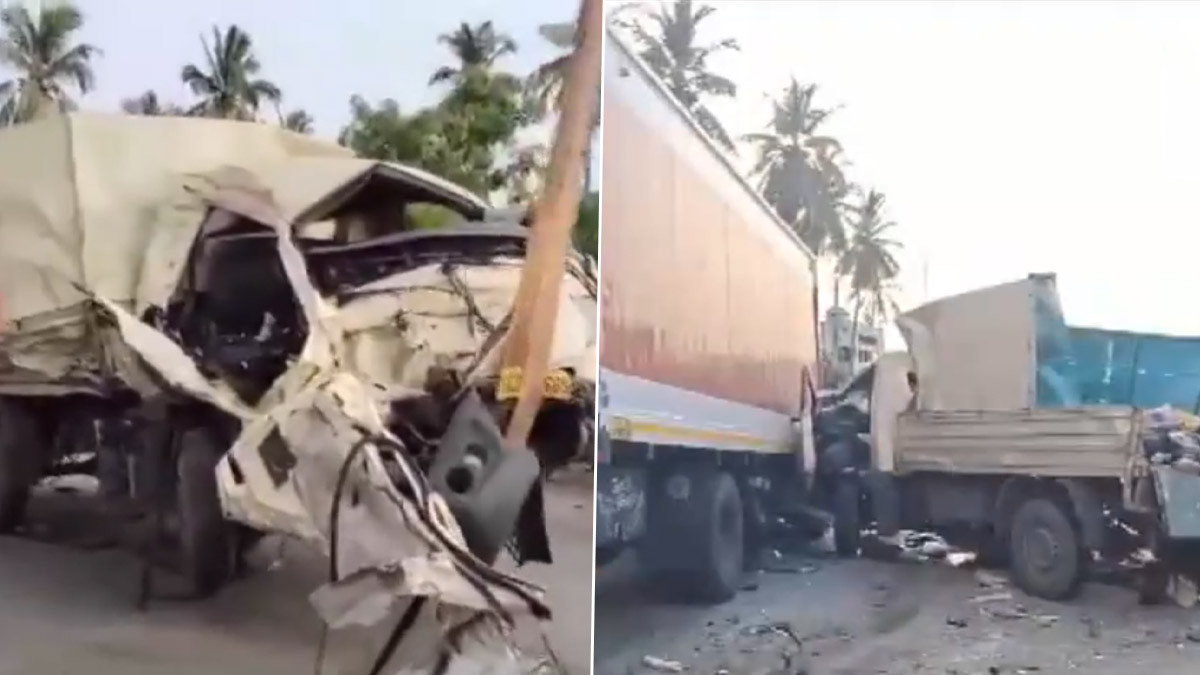 Van - Lorry Collision 7 Died: மீனவர்களை ஏற்றிச்சென்ற வேன் - லாரி மோதி பயங்கர விபத்து; 7 பேர் பரிதாப பலி.. அதிவேகத்தில் நடந்த சோகம்.!