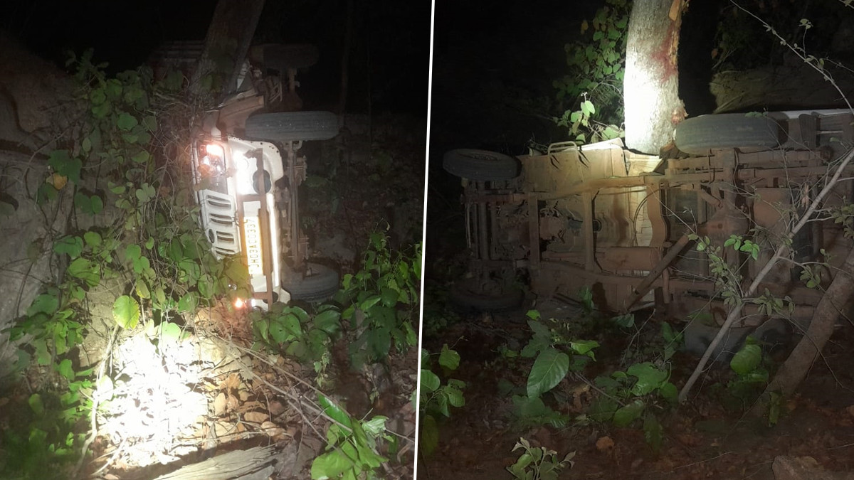 Security Forces Vehicle Accident: பாதுகாப்பு படை வீரர்கள் சென்ற வாகனம் பள்ளத்தில் கவிழ்ந்து விபத்து; 2 வீரர்கள் பலி..! 2 பேர் படுகாயம்..!