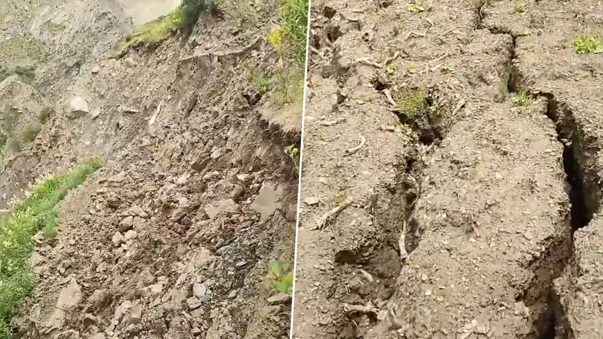 Cracks in Land: நிலங்களில் ஏற்படும் திடீர் விரிசல்; காரணம் என்ன?.. விழிபிதுங்கும் கிராம மக்கள்.!