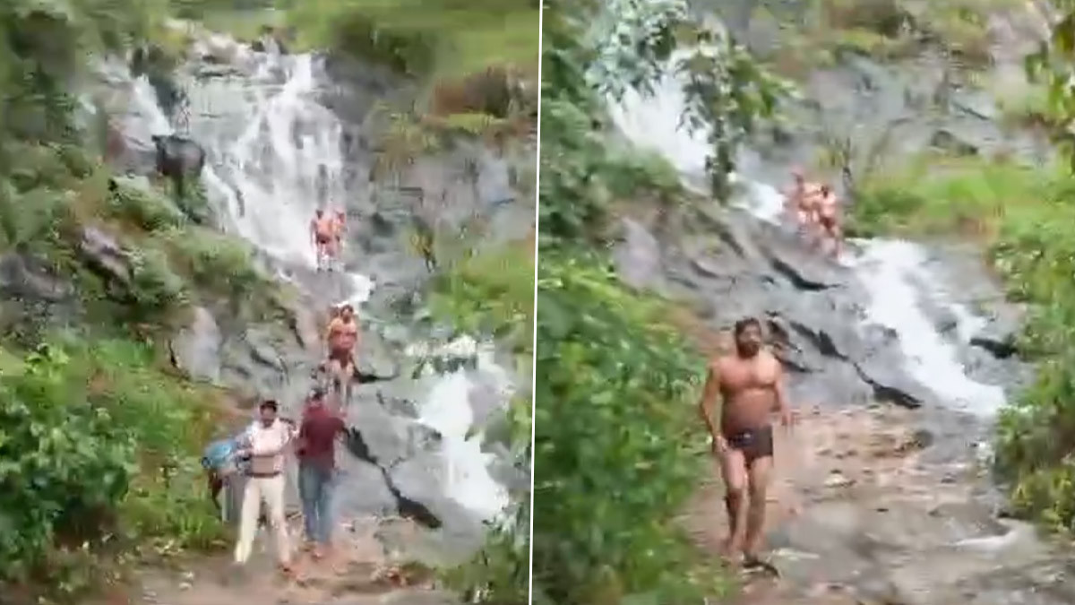 Alekan Falls: அருவியில் குளித்த சுற்றுலாப்பயணிகளின் உடைகளை தூக்கி வந்து அலறவிட்ட காவல்துறை; காரணம் என்ன?.!