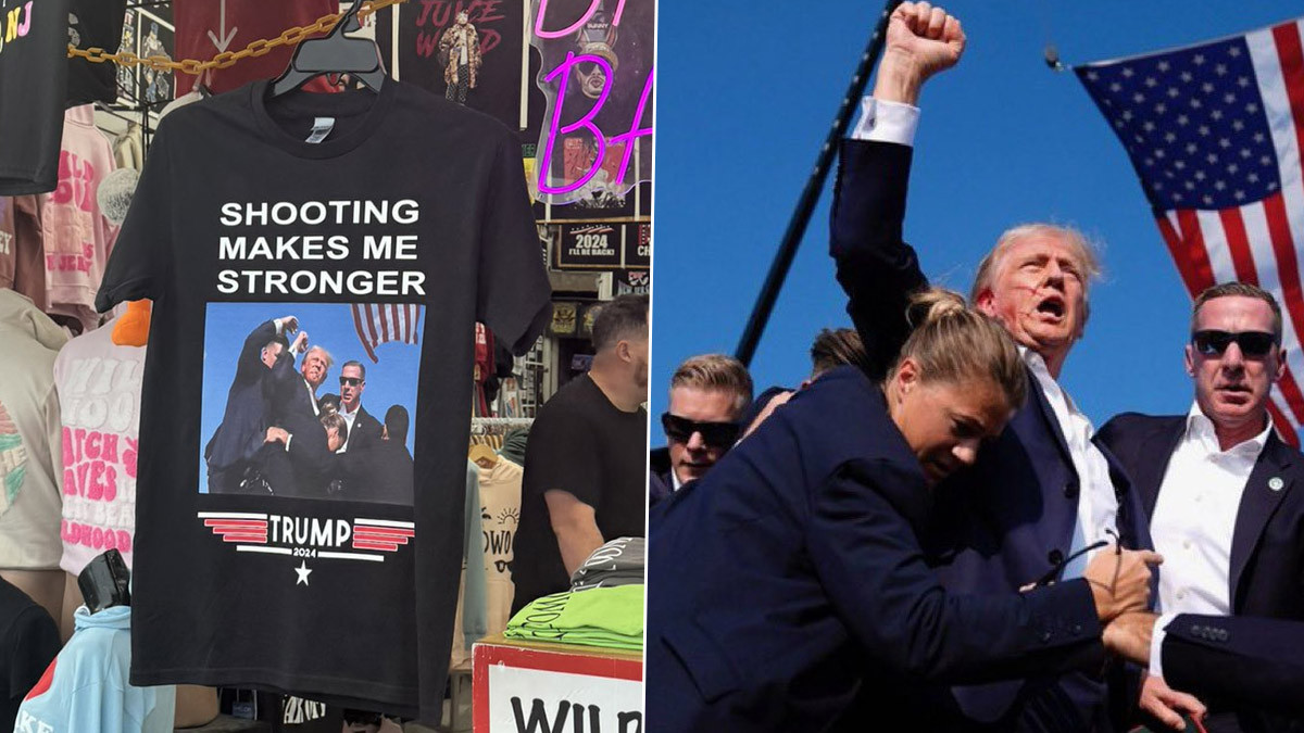 Trump Rally Shooting: வேலையை காண்பித்த சீன நிறுவனங்கள்; ட்ரம்ப் தாக்குதல் தொடர்பான டீ-சர்ட் விற்பனை அமோகம்.!