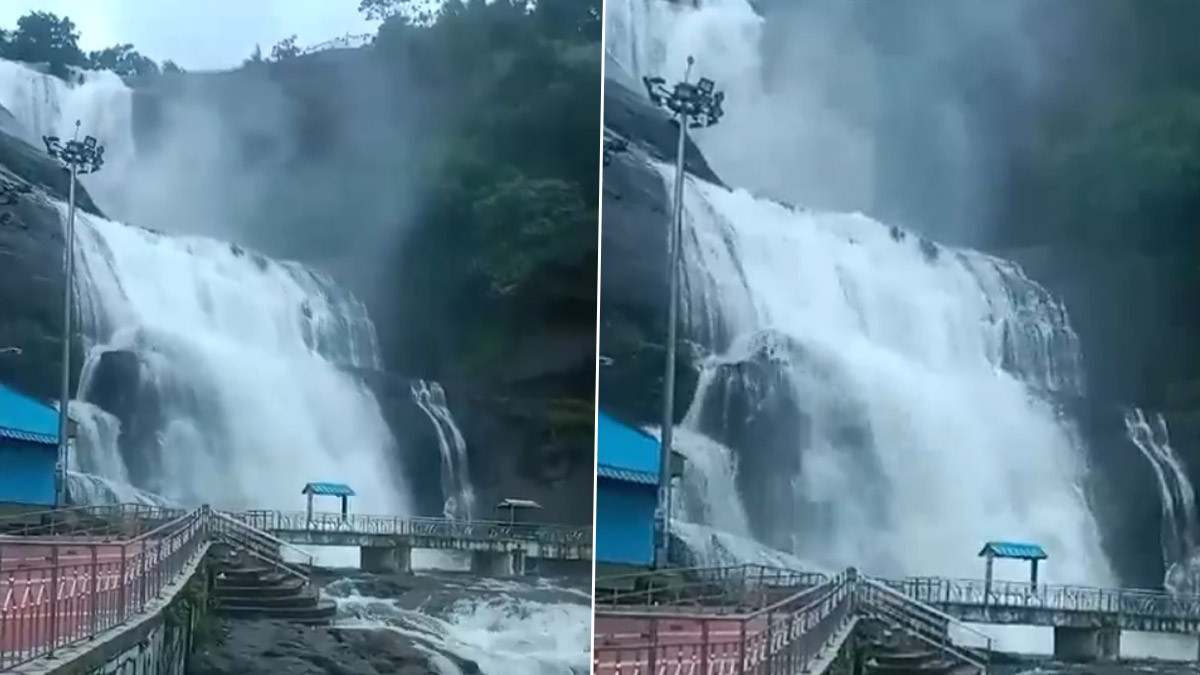 Courtallam Falls Flood: குற்றாலம் அருவிகளில் தொடரும் தடை; ஏமாற்றத்துடன் திரும்பும் சுற்றுலாப்பயணிகள்.. தொடர் வெள்ளப்பெருக்கால் கெடுபிடி.!