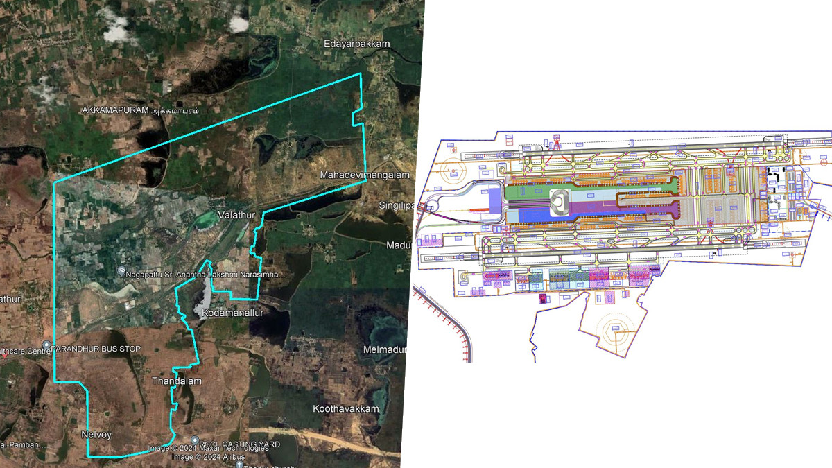 Parandur Airport Gets Site Clearance: பரந்தூர் விமான நிலையத்துக்கு மத்திய அரசு அனுமதி..!