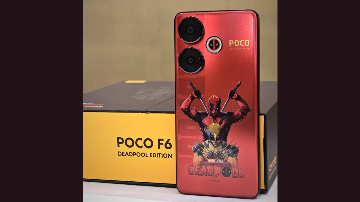 POCO F6 Deadpool Edition: போக்கோ எப்6 ஸ்மார்ட் போனின் அசத்தலான டெட்பூல் எடிசன் மாடல் வெளியீடு.. முழு விவரம் இதோ..!