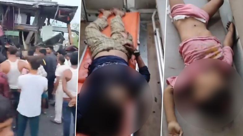 Bus Rammed into Milk Container: பால் ஏற்றிவந்த லாரி மீது பேருந்து மோதி பயங்கர விபத்து; 18 பேர் பலி., 30 பேர் படுகாயம்.!