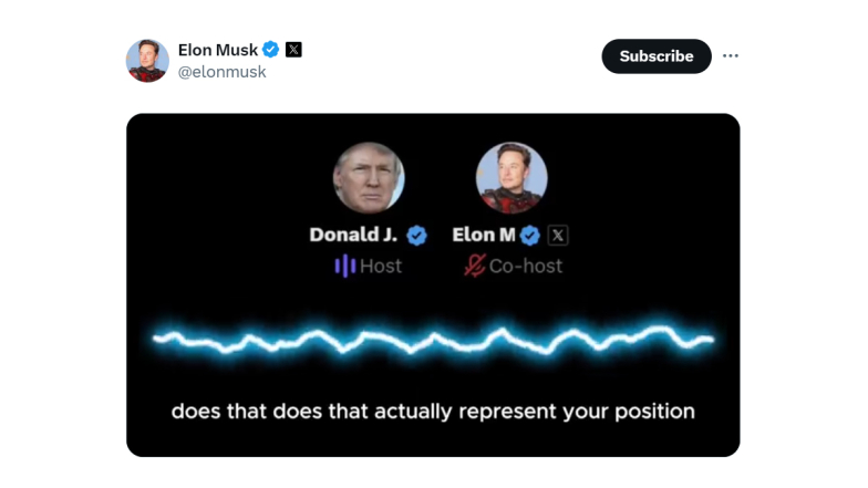 DDoS Attack Disrupted Musk-Trump Interview: எலான் மஸ்க்-டொனால்ட் டிரம்ப் நேர்காணல் நேரடி ஒளிபரப்பு.. தாமதமாக்கிய DDOS தாக்குதல்..!