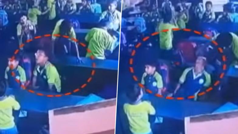 School Boy Dies In Classroom: வகுப்பறையில் உக்காந்திருந்த சிறுவன் துடிதுடித்து பலி; நெஞ்சை பதற வைக்கும் வீடியோ..!