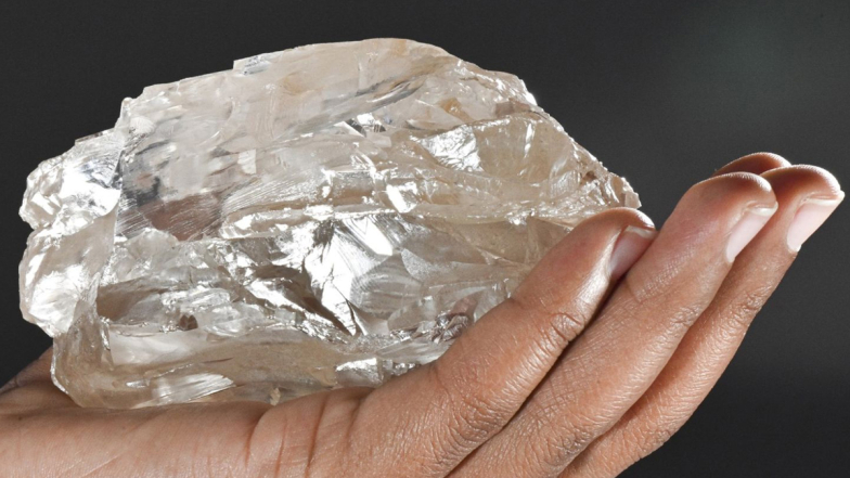 World's Second Largest Diamond: உலகின் 2வது பெரிய வைரம்.. லுகாரா நிறுவனம் கண்டுபிடிப்பு..!